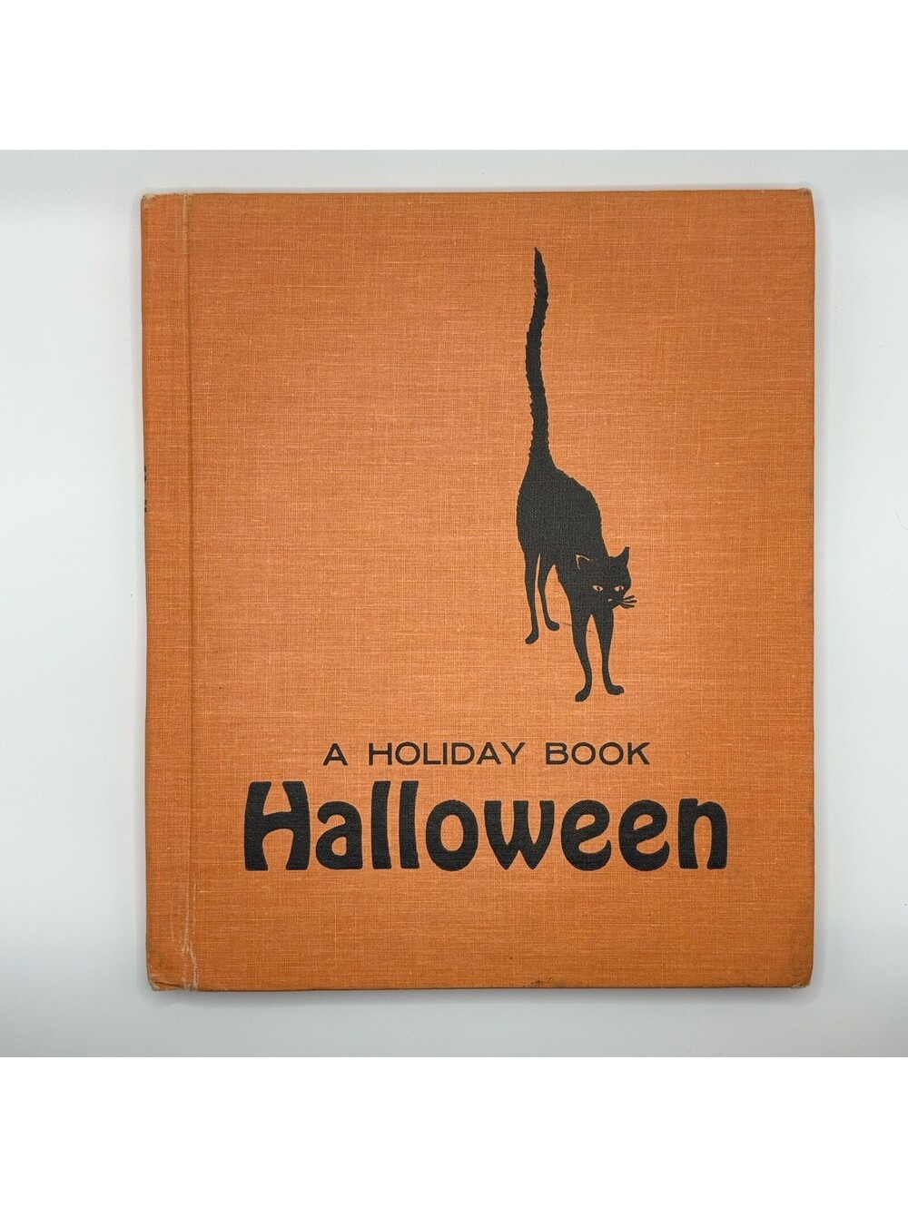 HALLOWEEN A HOLIDAY BOOK by Lillie Patterson Vintage 1963 Illustrated by Miret